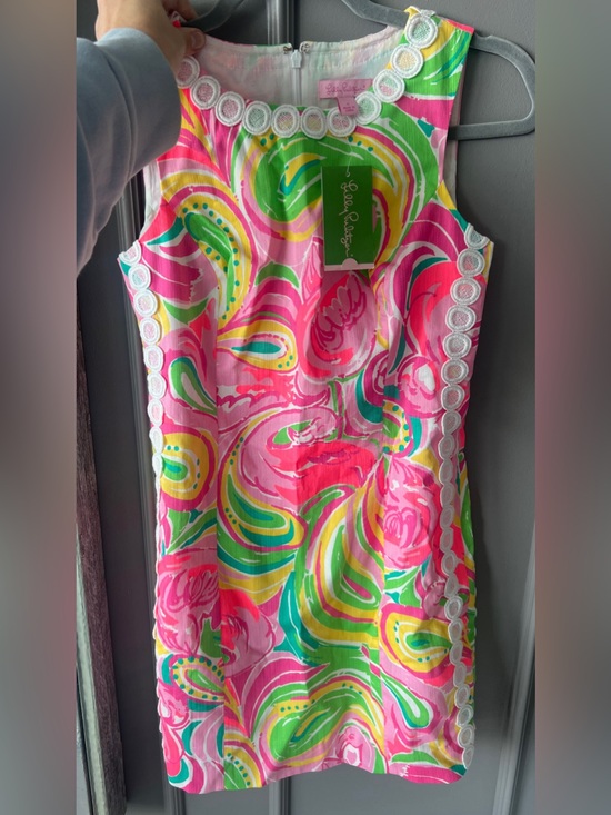 Lilly Pulitzer Dresses & Skirts - Lily Pulitzer Ladies Mini Shift Dress, New w/Tags, Pink - Size 0